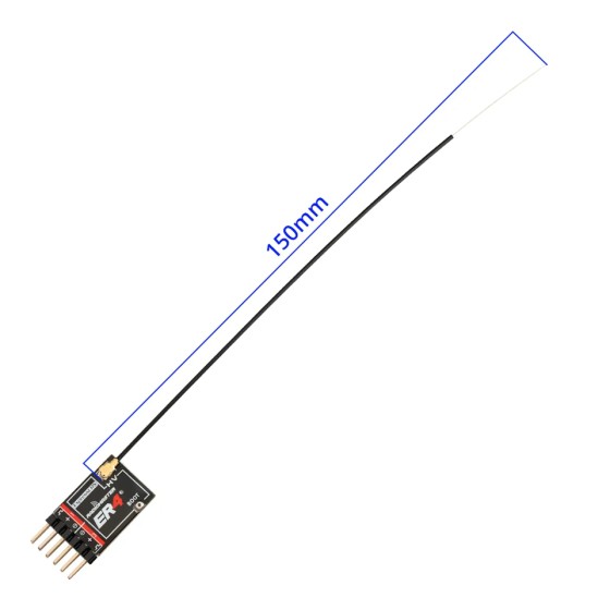 Original Radiomaster ER4 2.4GHz 4CH 10mw ExpressLRS PWM Plastic Remote Control for RC With Battery Power and Adapter RC FPV